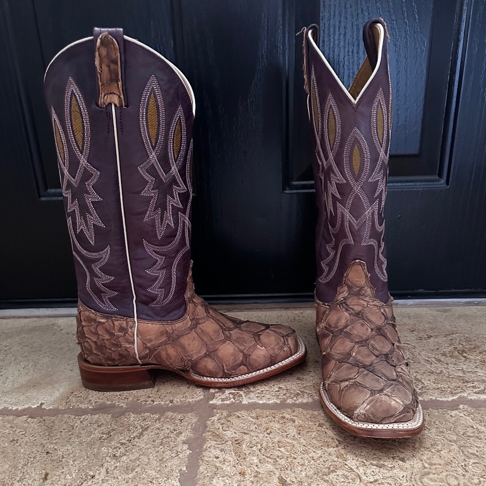 Tony lama pirarucu boots